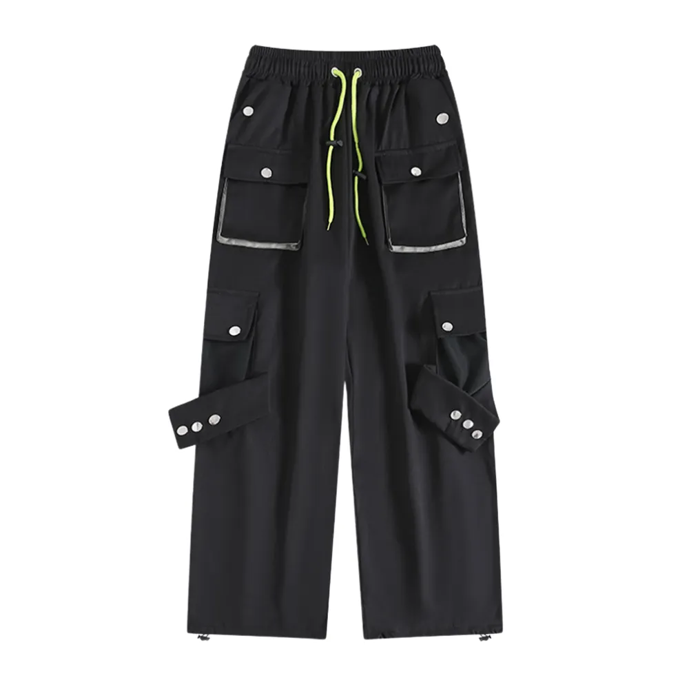Hip Hop Pocket Couple Cargo Pants