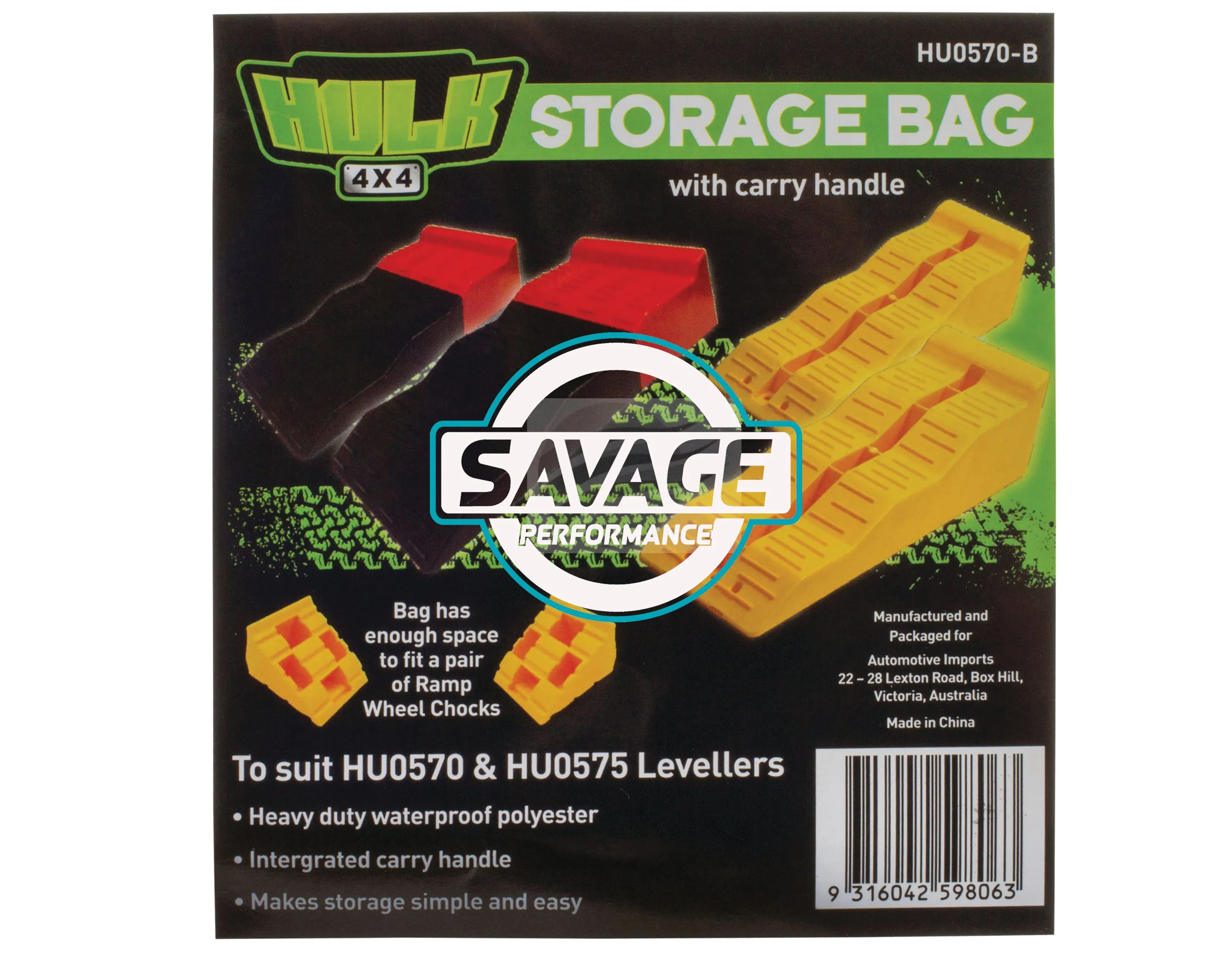 HULK 4x4 Storage Bag for ramp and chock