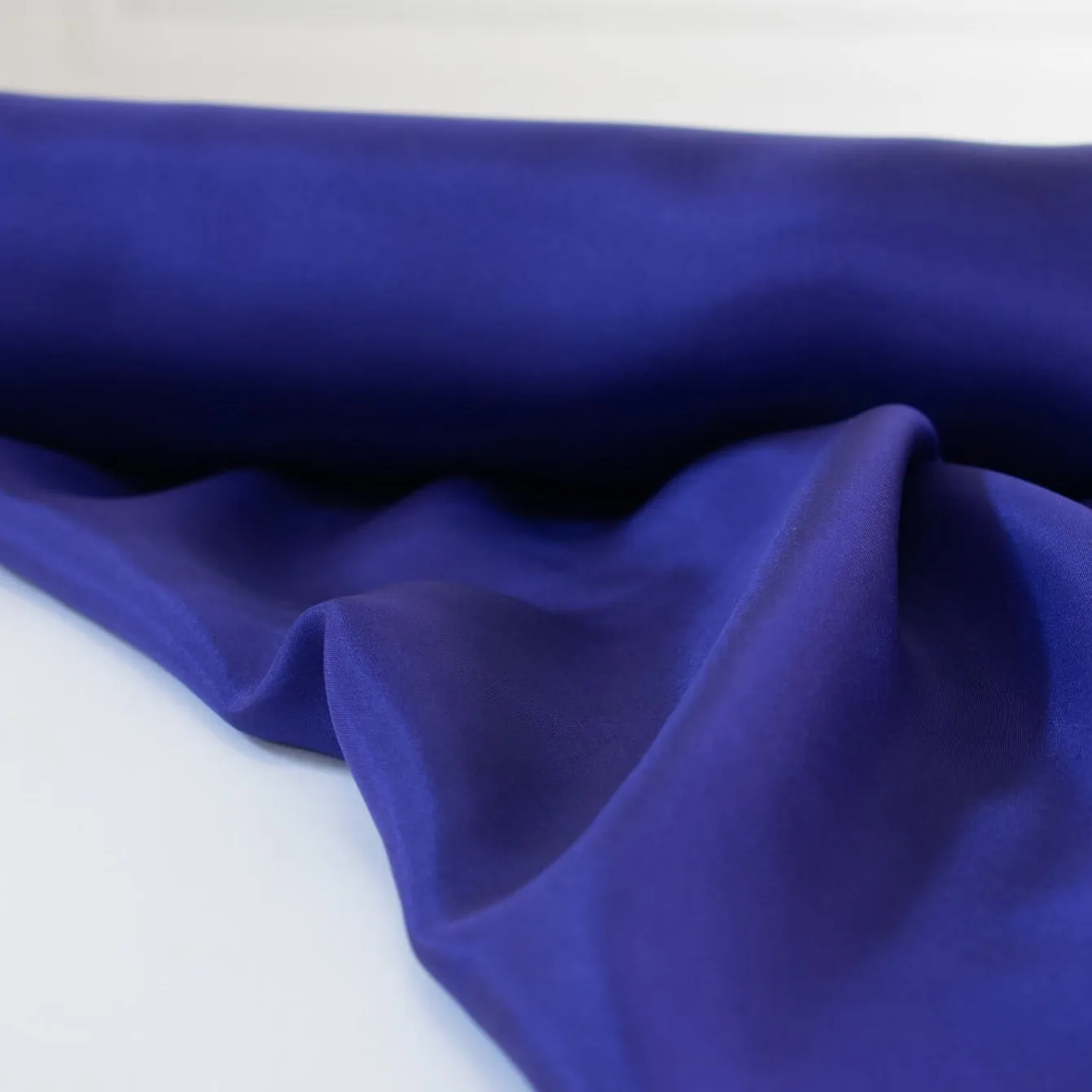 Indigo Blue 100% China Silk 'Mindful'