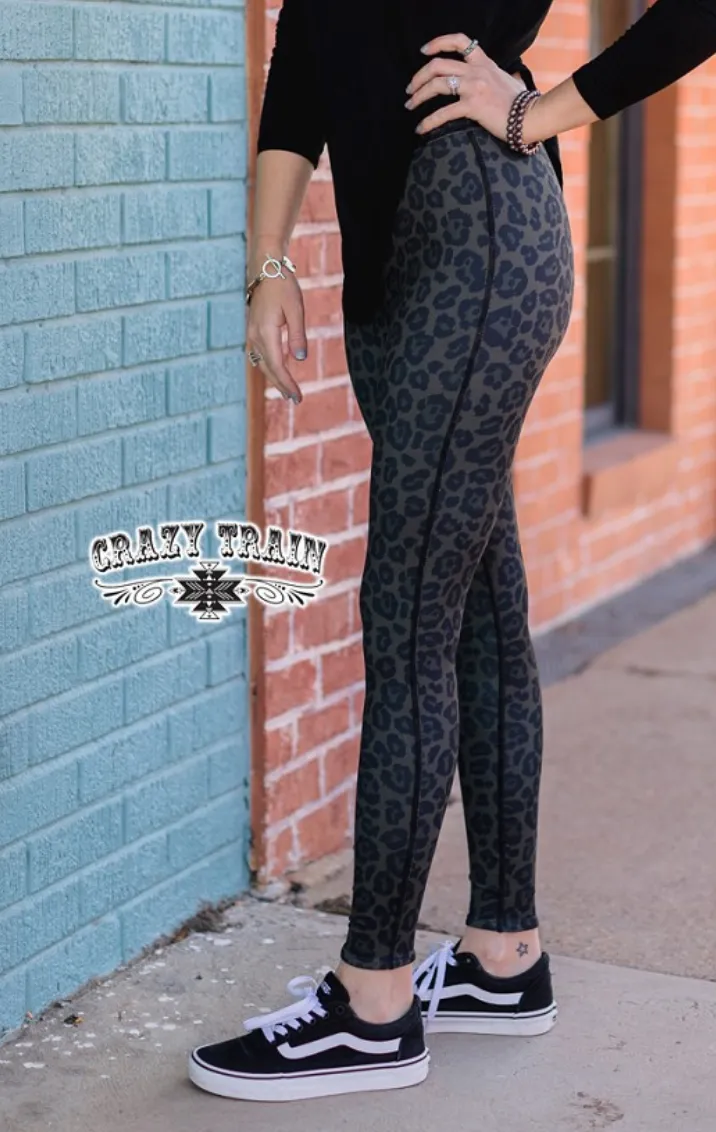 Inside Out Leggings Leopard