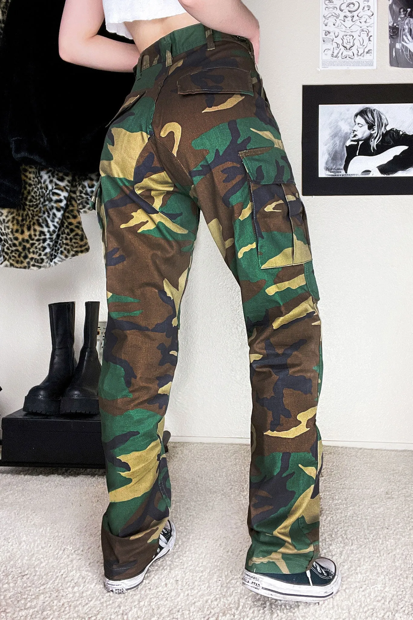 Issa Vibe Camo Cargo Pants