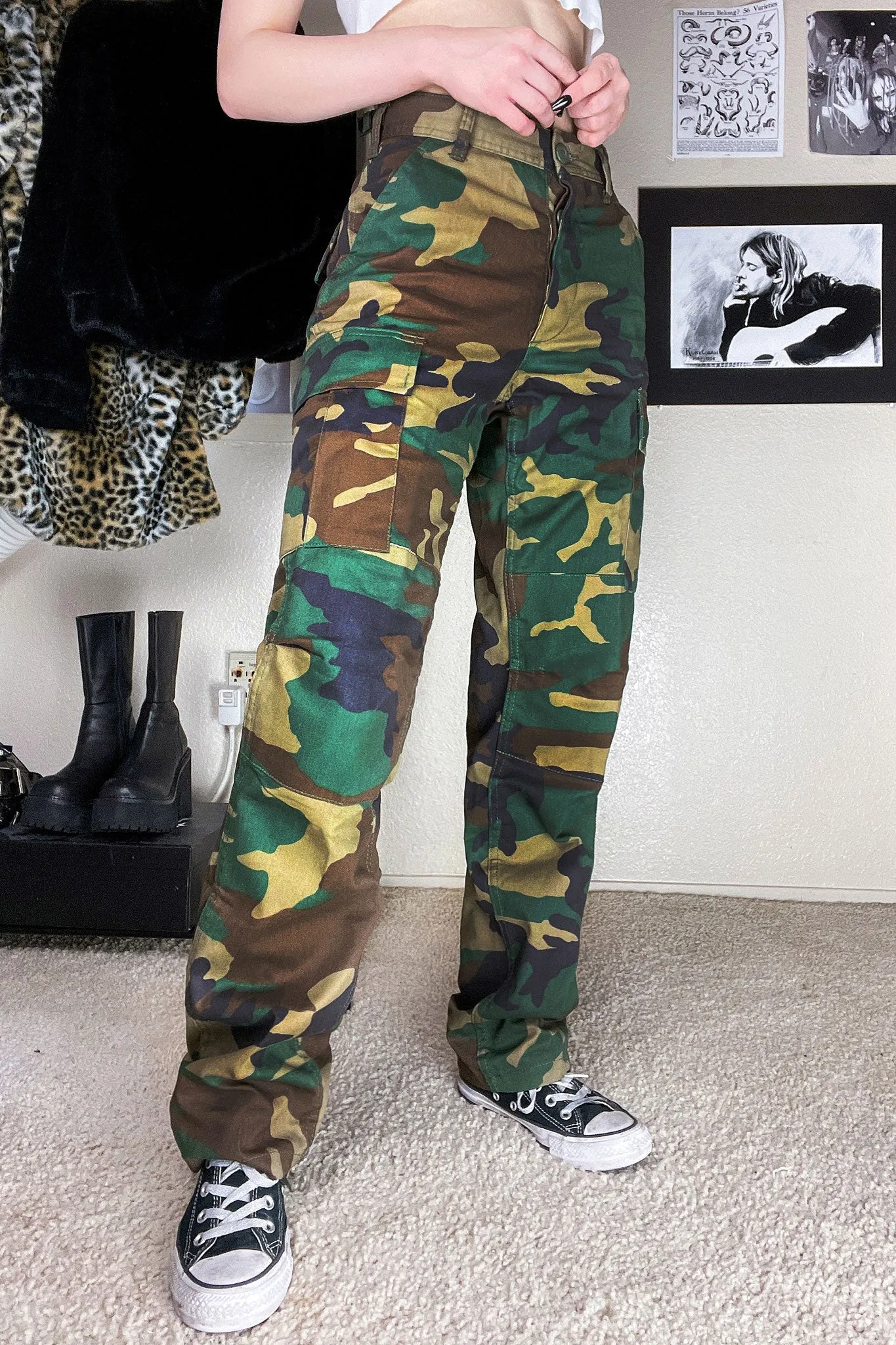 Issa Vibe Camo Cargo Pants