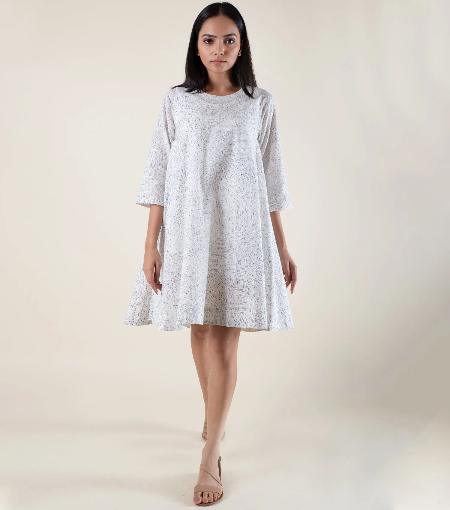 Ivory Printed Cotton Co-ord Set