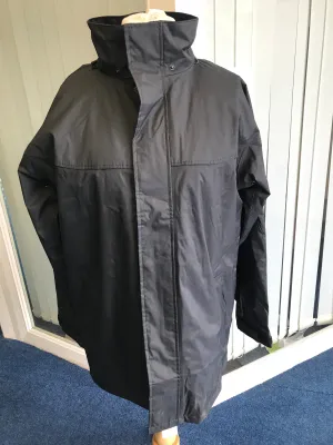 Jack Murphy black mid length waterproof coat size 12 FREE POSTAGE🟢