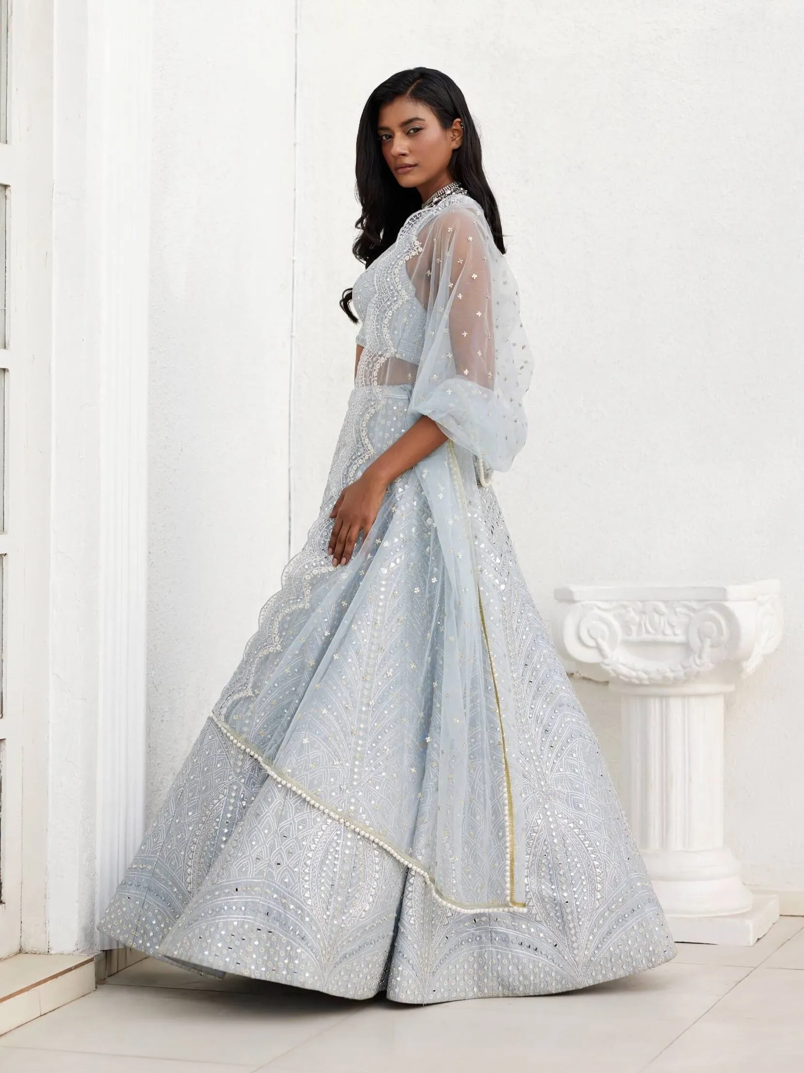 Janice gray lehenga set