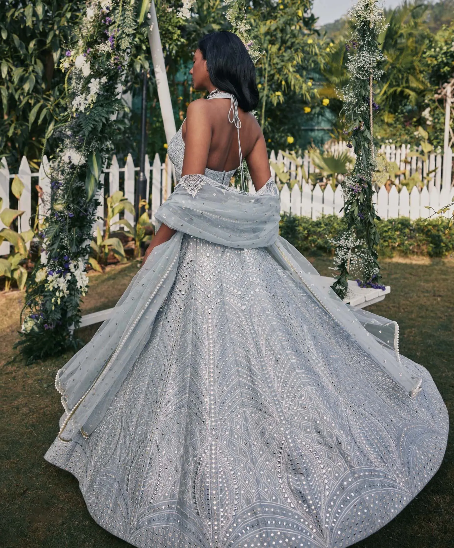 Janice gray lehenga set