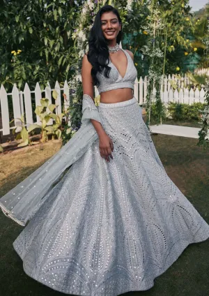 Janice gray lehenga set