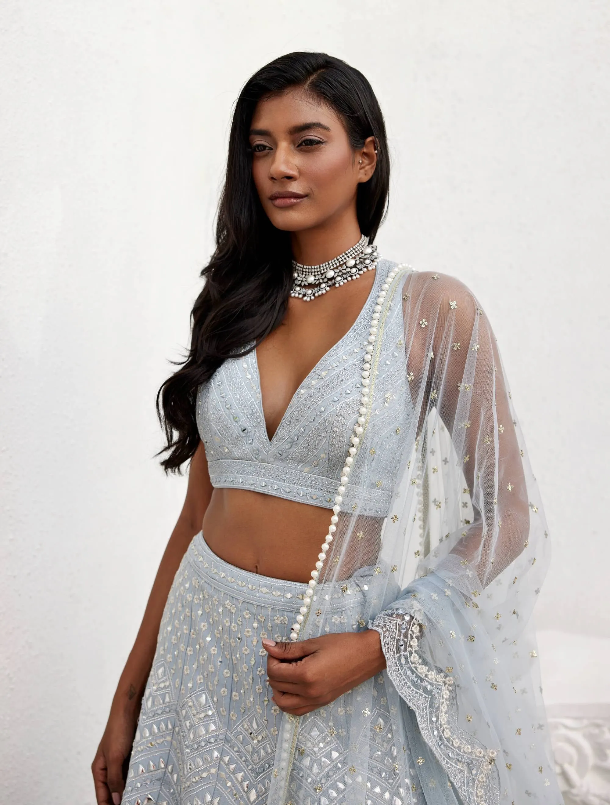 Janice gray lehenga set