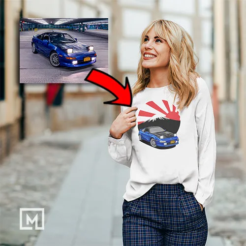 Japanese Cars | Custom Print Unisex | Long Sleeves