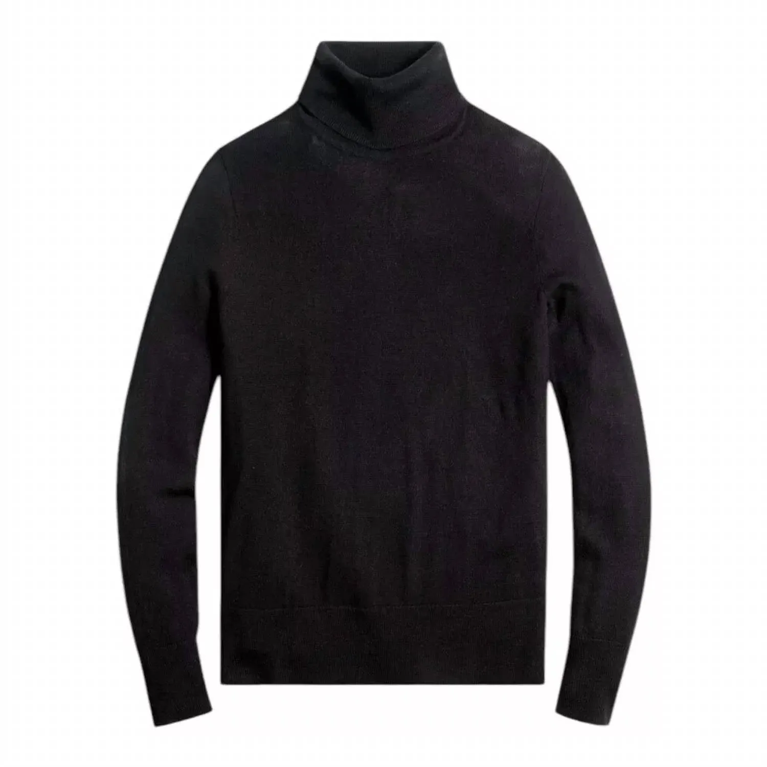 J.Crew - Women's Machine-washable Merino Wool-blend Turtleneck Sweater