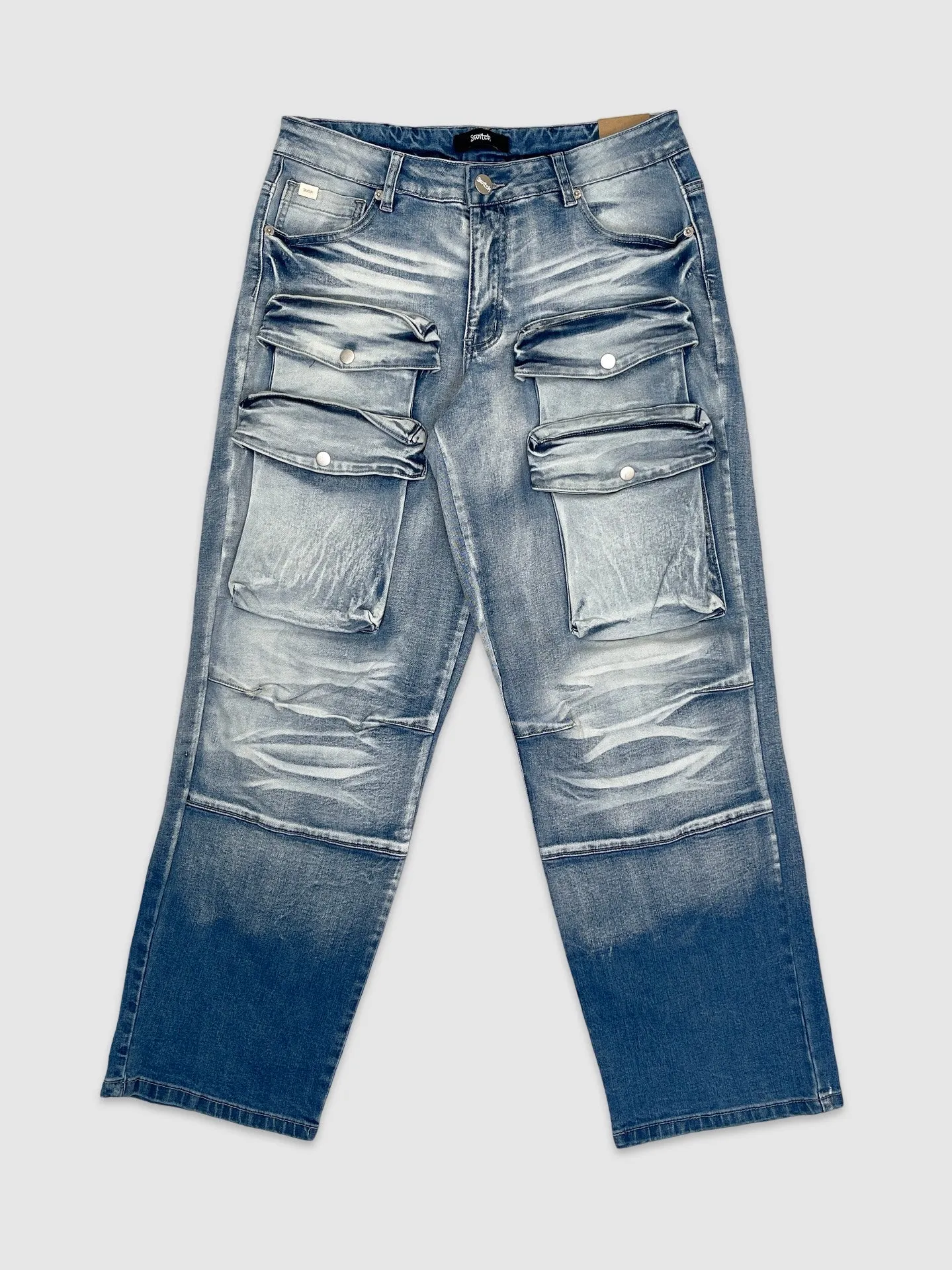 JDS-SF4690-Cargo 3D Pocket Pants