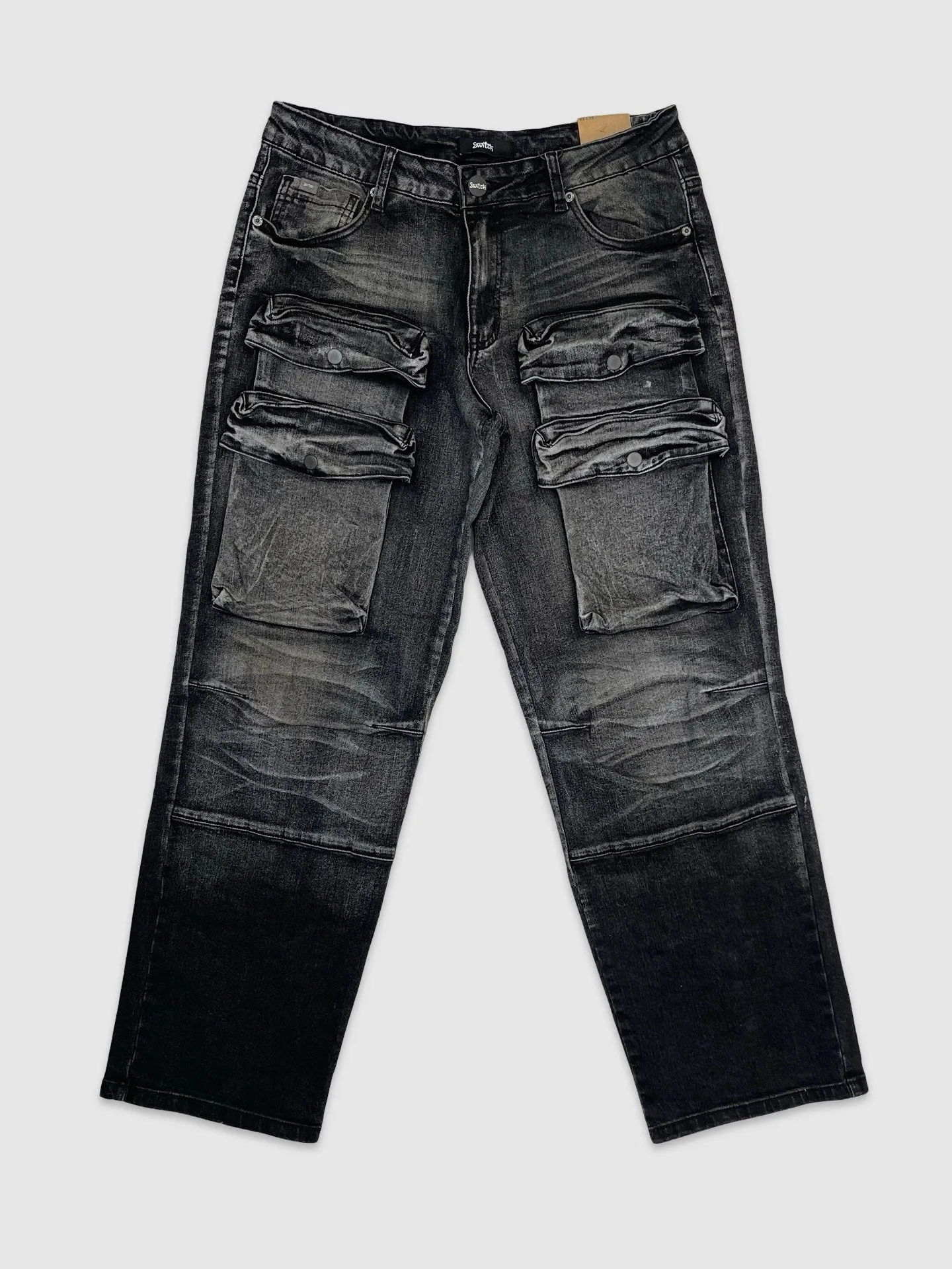 JDS-SF4690-Cargo 3D Pocket Pants