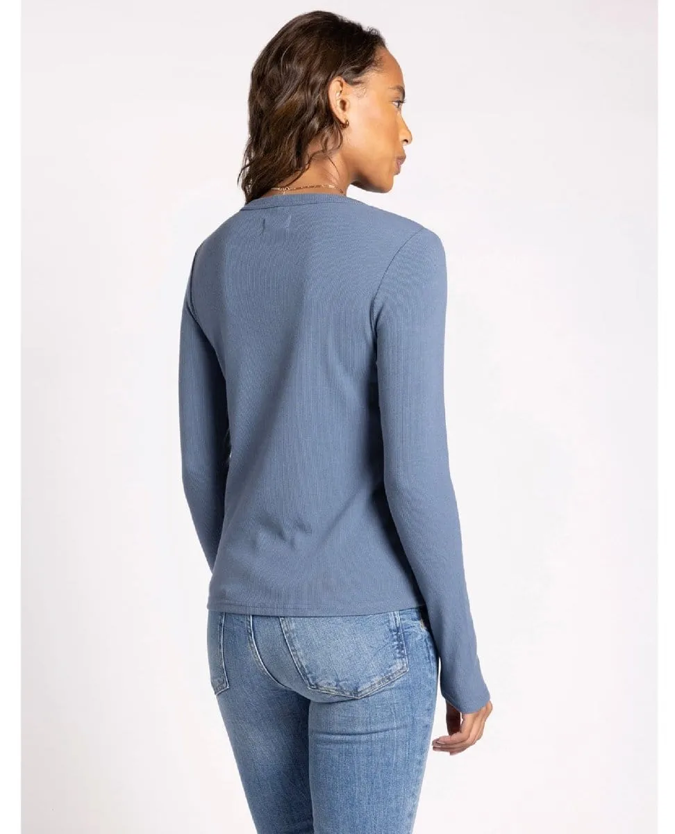 Jess Long Sleeve Ocean Storm