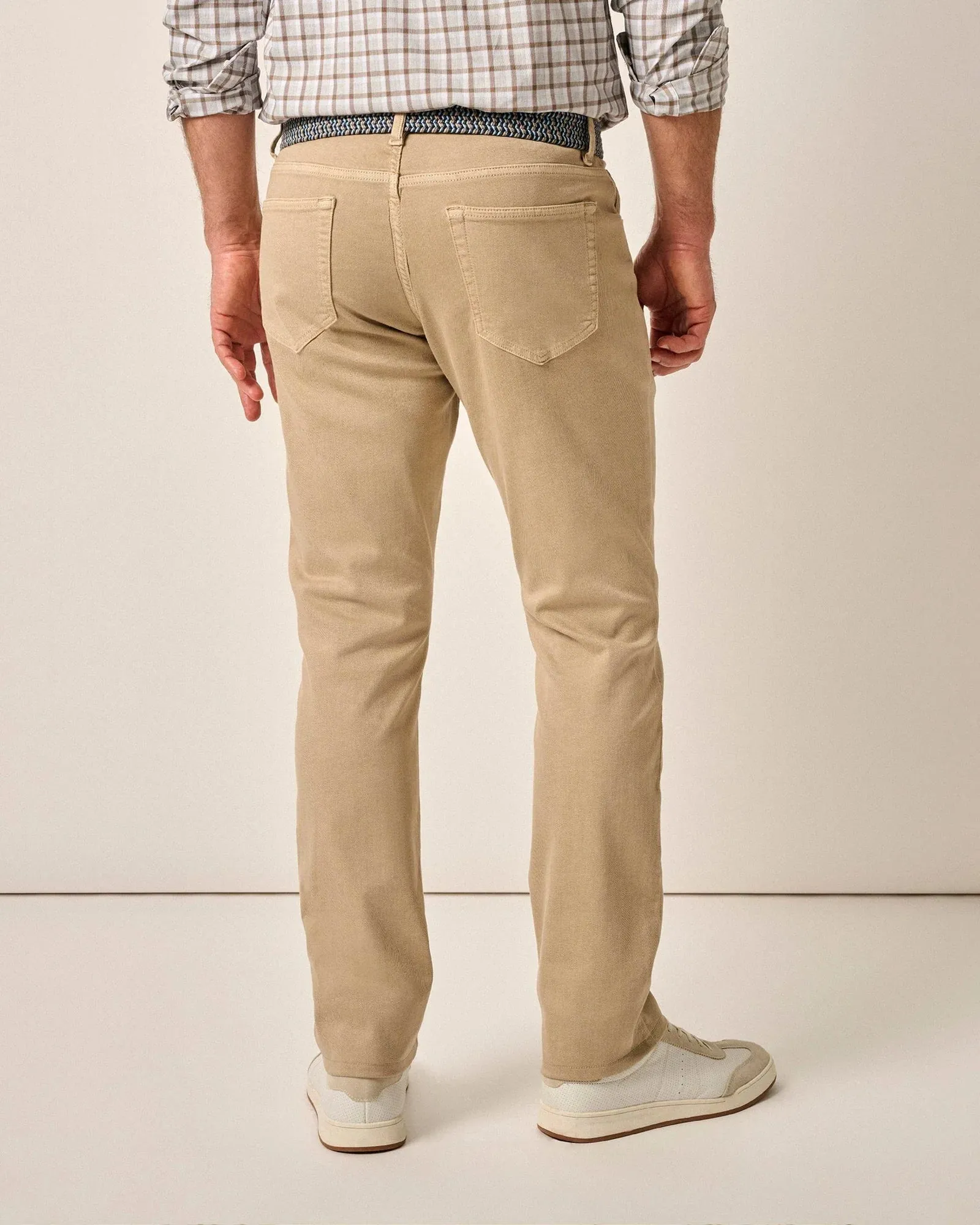 johnnie-O Caramel Sateen 5-Pocket 30" Pant , Style #JMPA100050