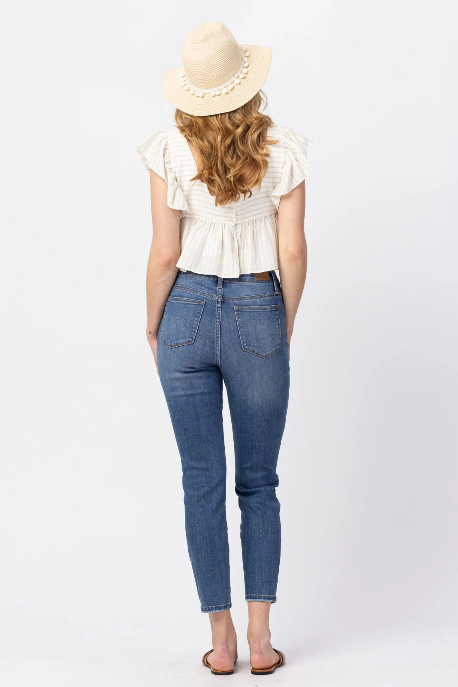 Judy Blue | Mia | Medium Wash High Rise Slim Jeans