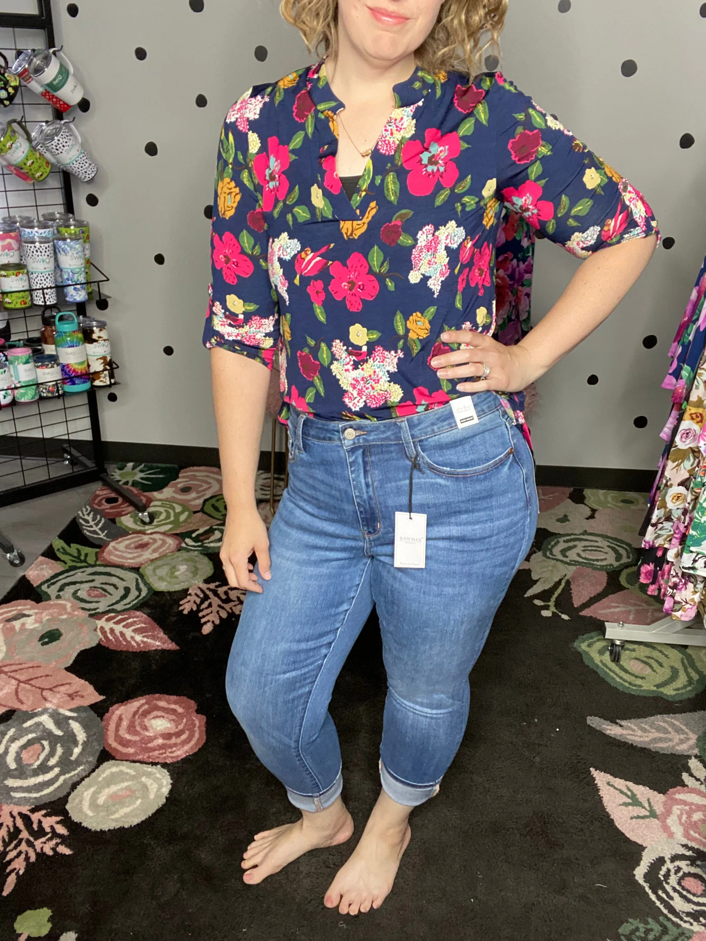 Judy Blue | Mia | Medium Wash High Rise Slim Jeans