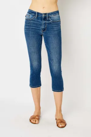 Judy Blue | Molly Midrise Capri