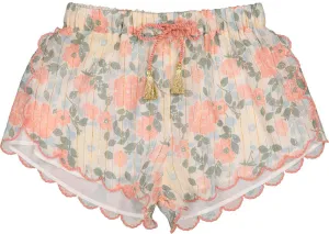 Kaela Pink Floral Shorts