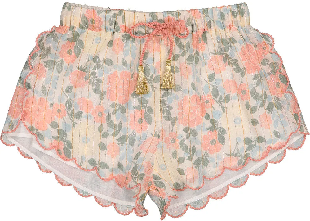 Kaela Pink Floral Shorts