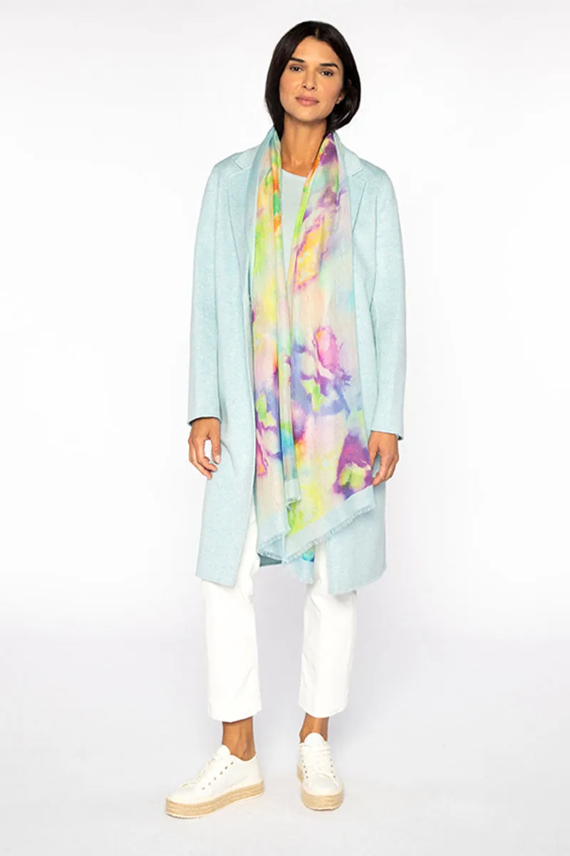 Kinross Bondi Floral Print Scarf