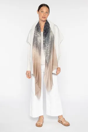 Kinross Ombre Reef Print Scarf