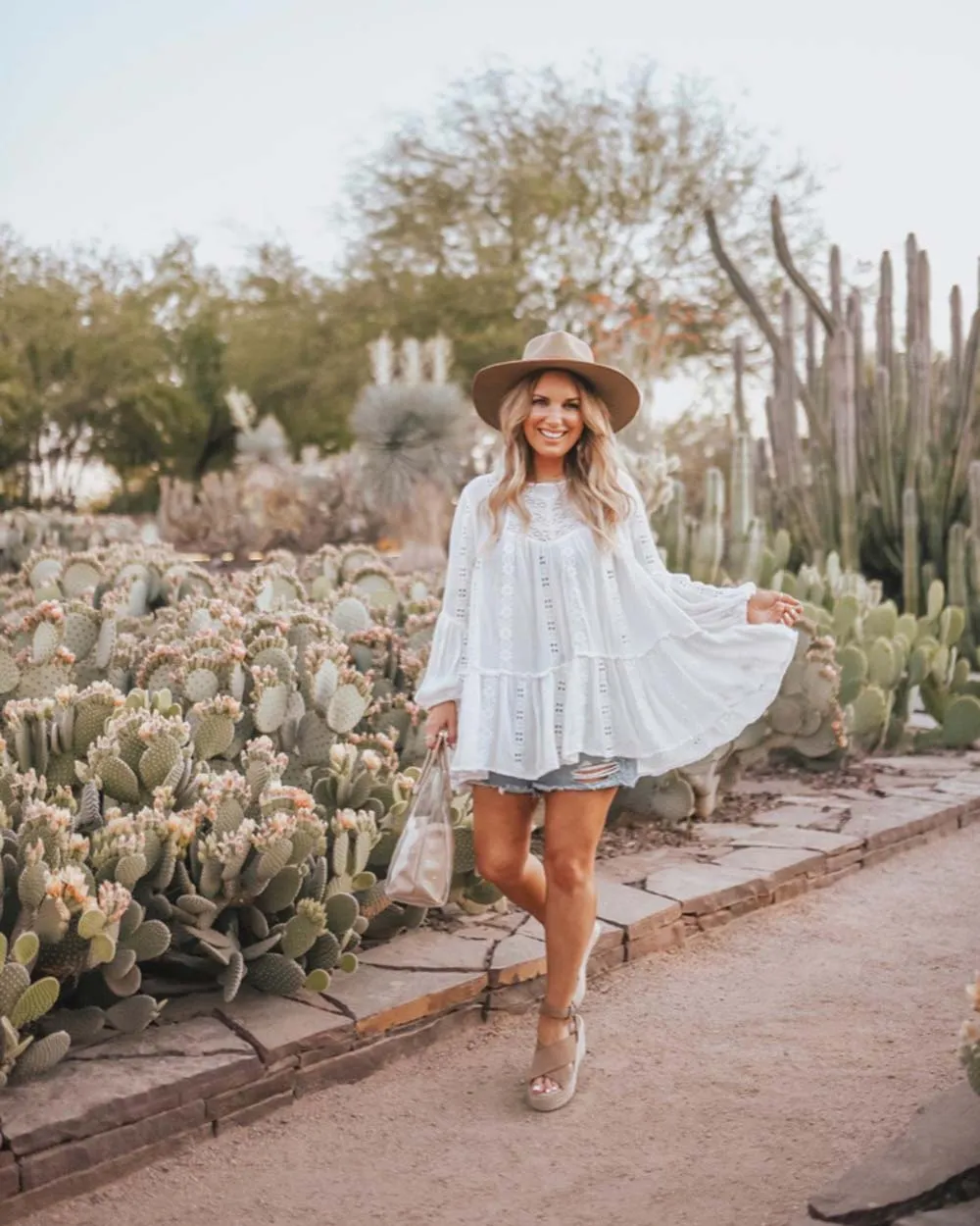 Kiss Lace Tunic Top