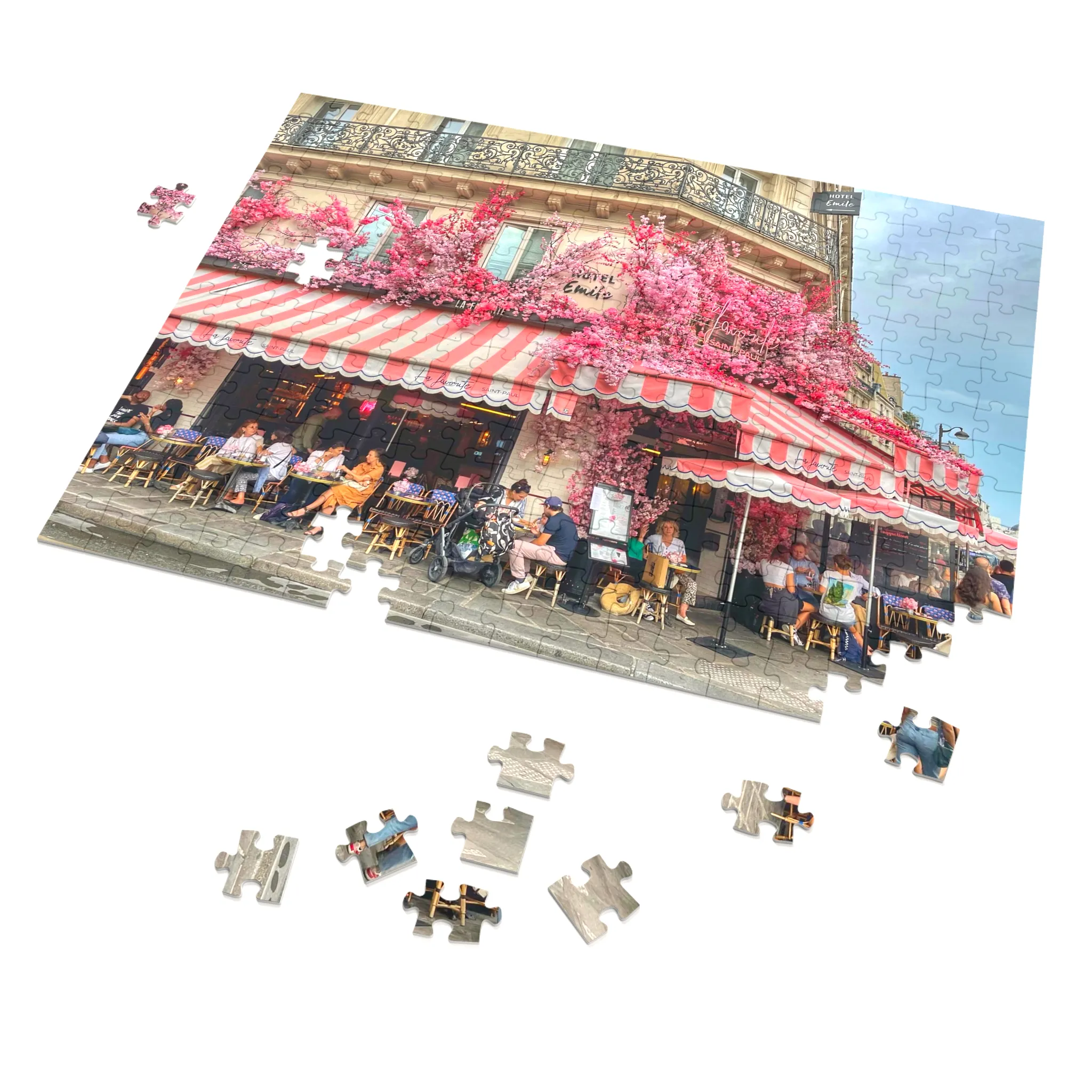 La Vie En Rose Paris Jigsaw Puzzle