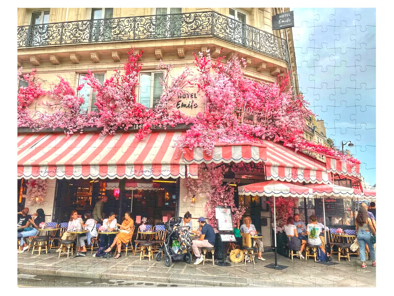 La Vie En Rose Paris Jigsaw Puzzle