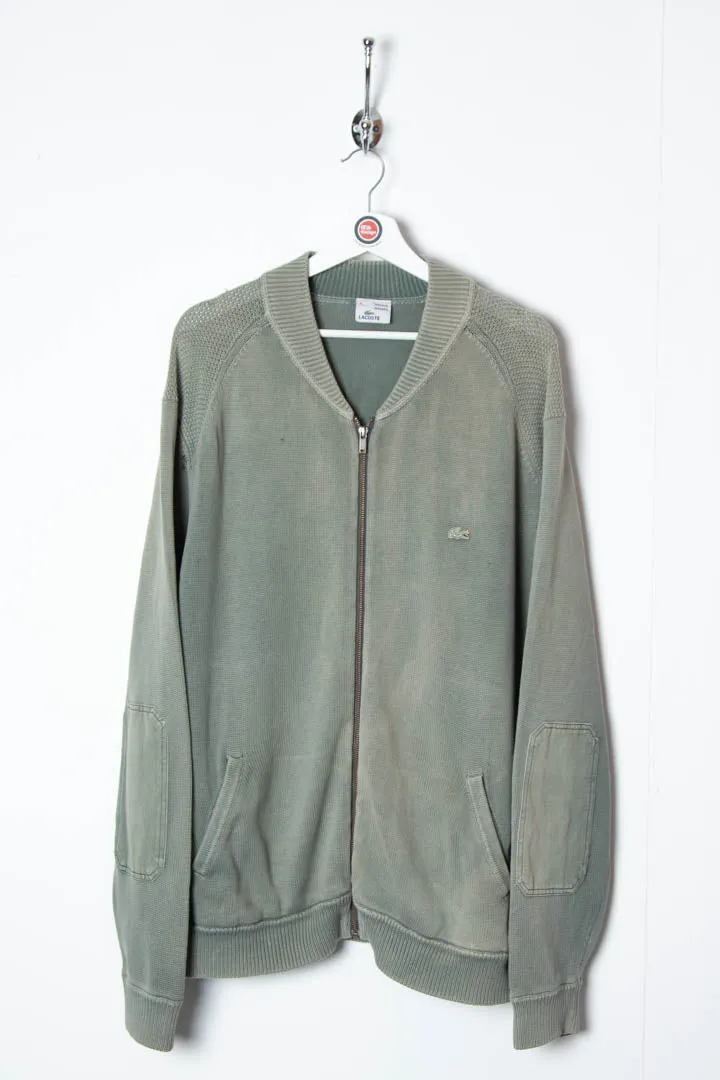 Lacoste Zip Up Cardigan (XL)