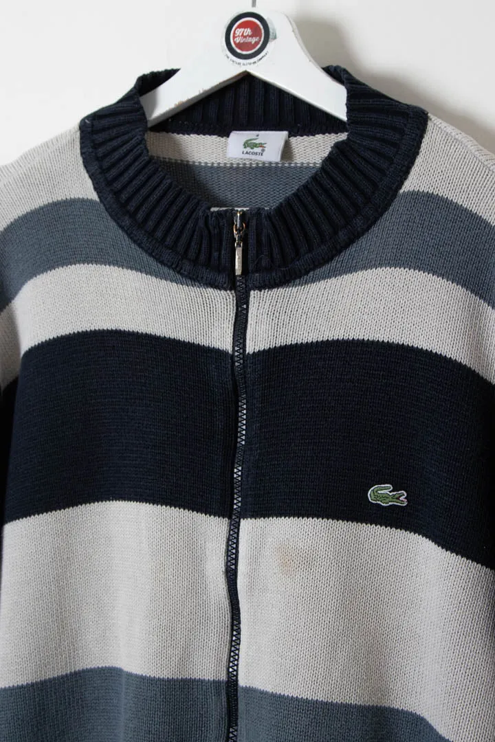 Lacoste Zip Up Cardigan (XL)