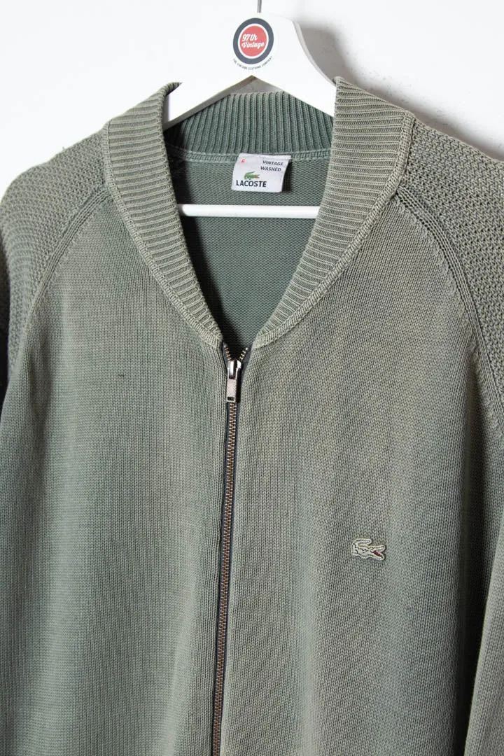 Lacoste Zip Up Cardigan (XL)
