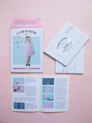 Ladies Pinafore Dress Pattern - Cleo From Tilly And The Buttons