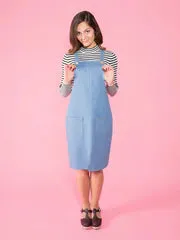 Ladies Pinafore Dress Pattern - Cleo From Tilly And The Buttons