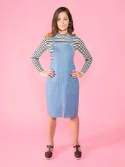 Ladies Pinafore Dress Pattern - Cleo From Tilly And The Buttons