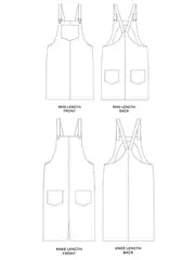Ladies Pinafore Dress Pattern - Cleo From Tilly And The Buttons
