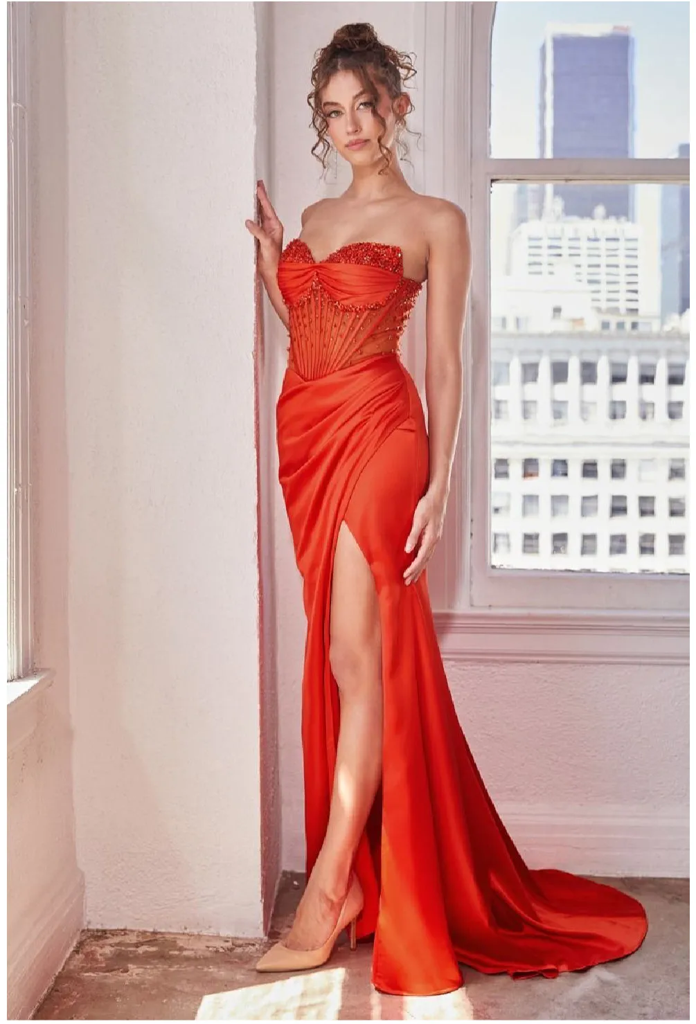 LaDivine by Cinderella Divine Evening Gown CD295