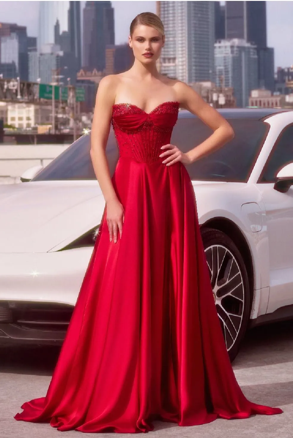 LaDivine by Cinderella Divine Evening Gown CD297