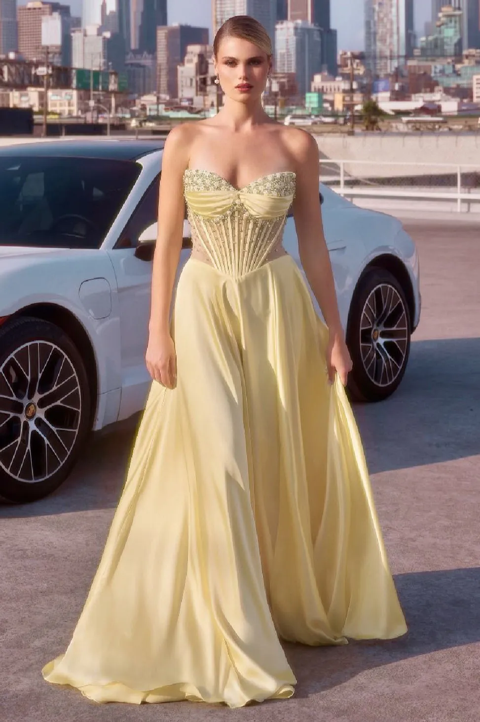 LaDivine by Cinderella Divine Evening Gown CD297