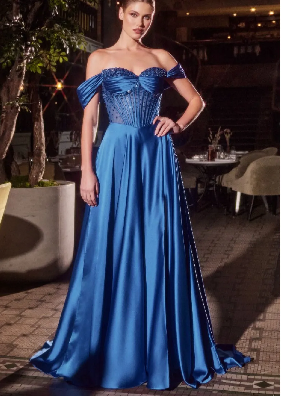 LaDivine by Cinderella Divine Evening Gown CD297