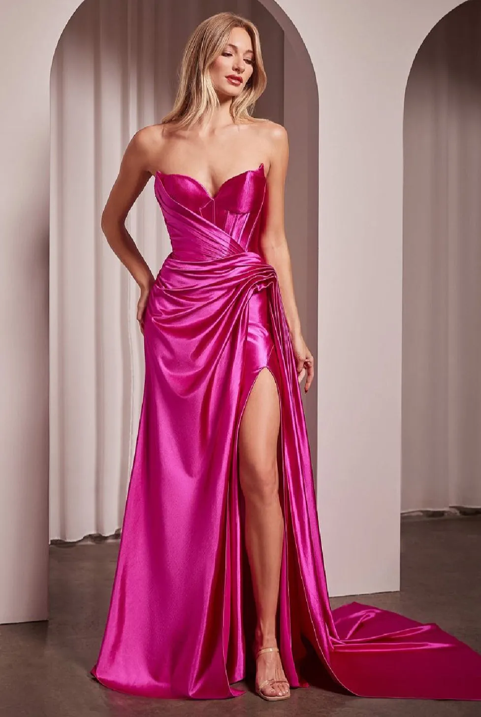 LaDivine by Cinderella Divine Evening Gown CD379