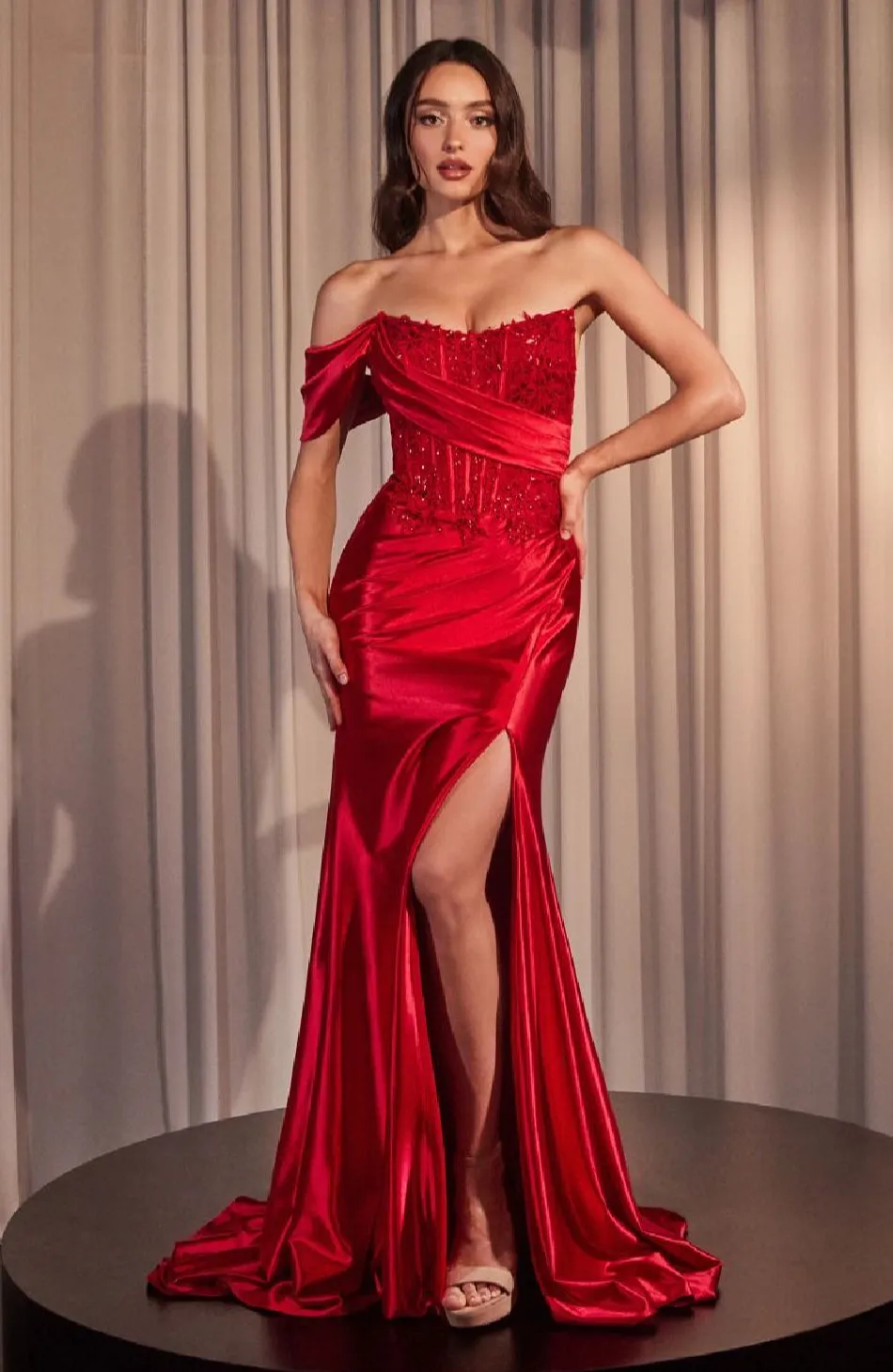 LaDivine by Cinderella Divine Evening Gown CD804