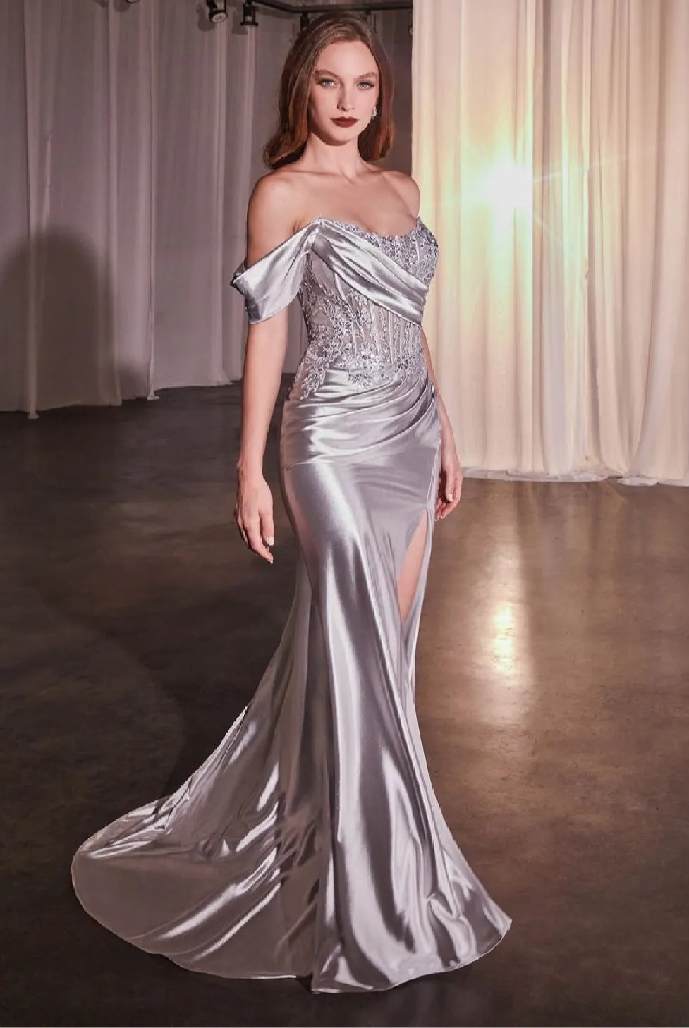 LaDivine by Cinderella Divine Evening Gown CD804