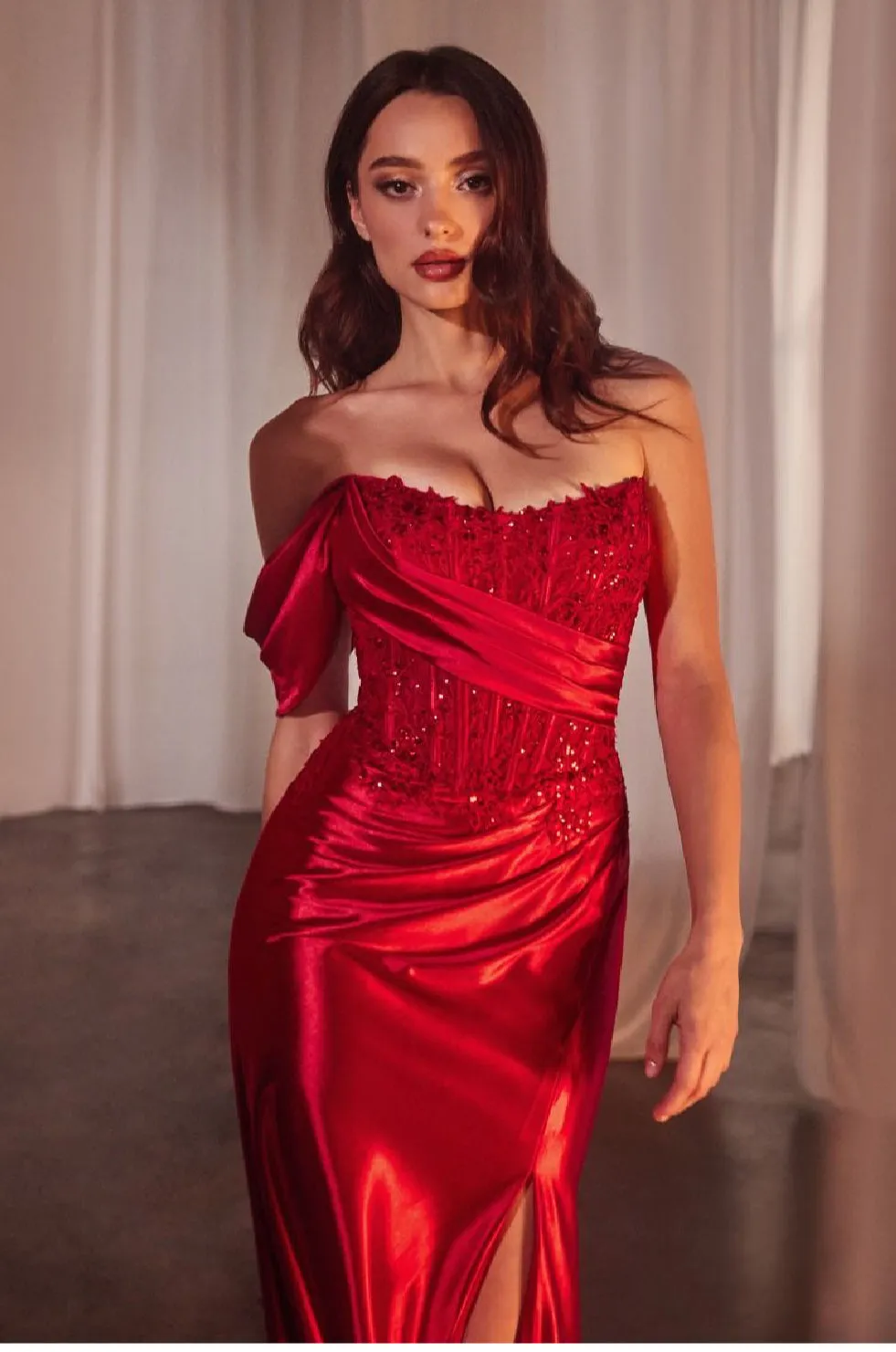 LaDivine by Cinderella Divine Evening Gown CD804
