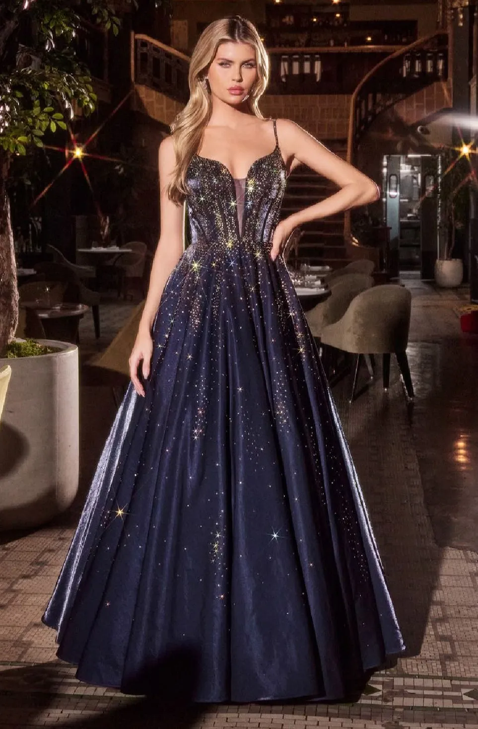 LaDivine by Cinderella Divine Evening Gown CM379