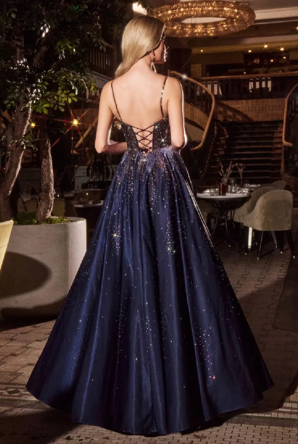 LaDivine by Cinderella Divine Evening Gown CM379