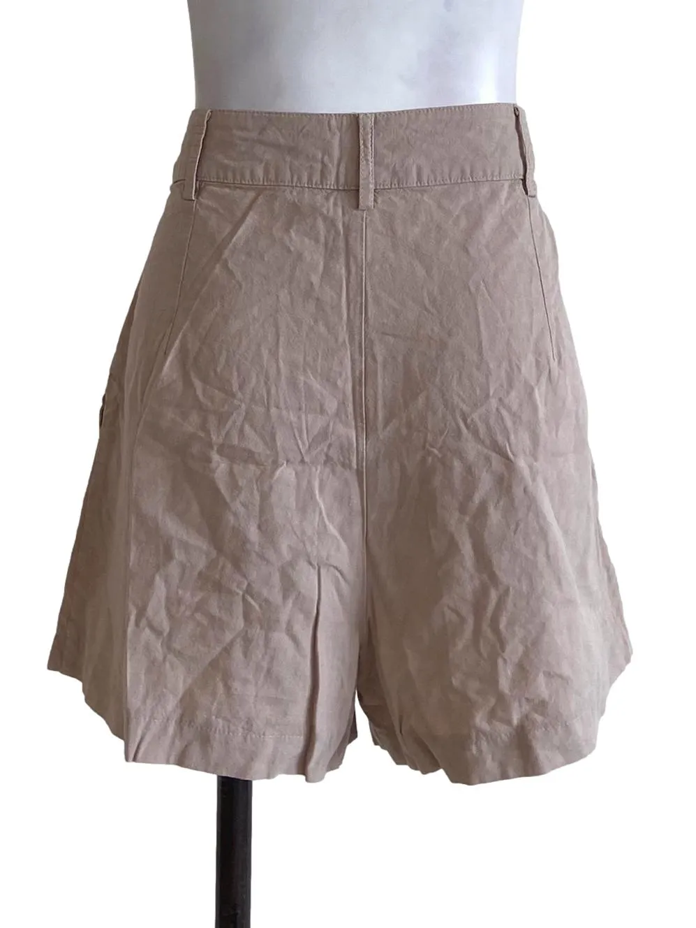 Latte Twill Shorts Pants