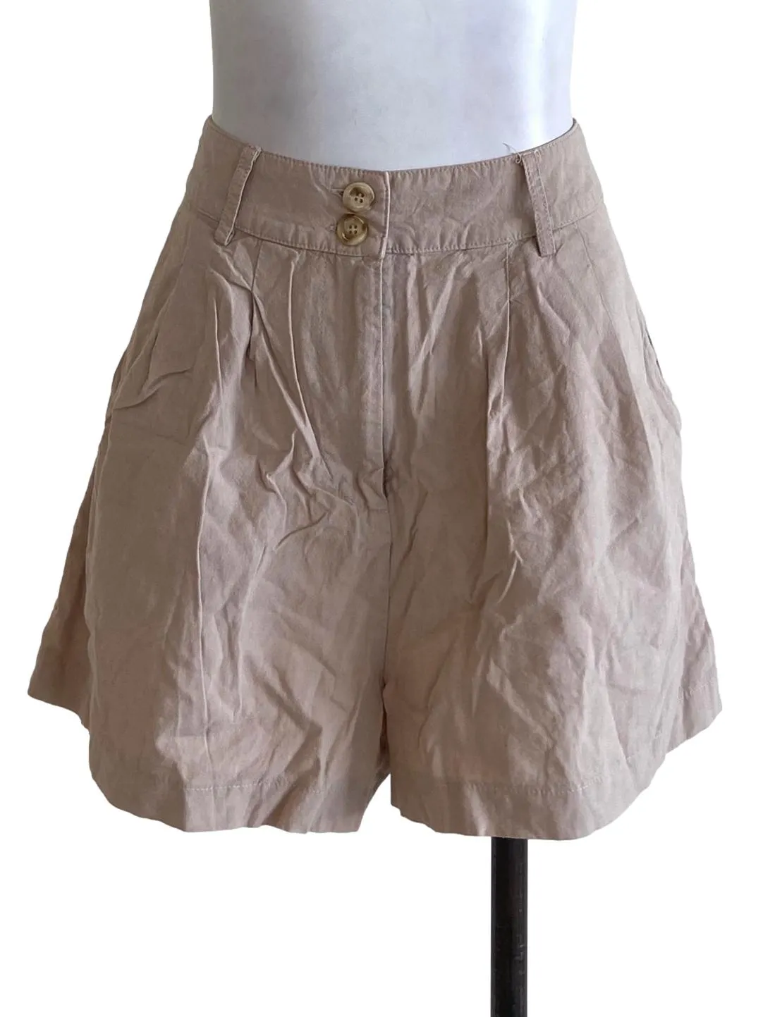 Latte Twill Shorts Pants