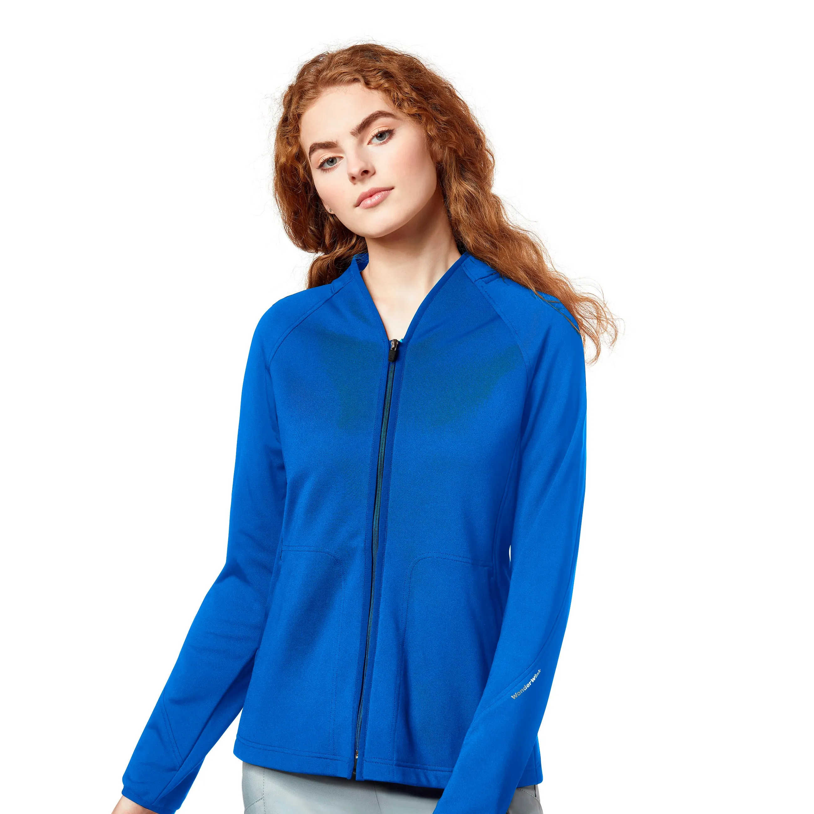 Layers 8209 Fleece Full Zip Jacket Royal