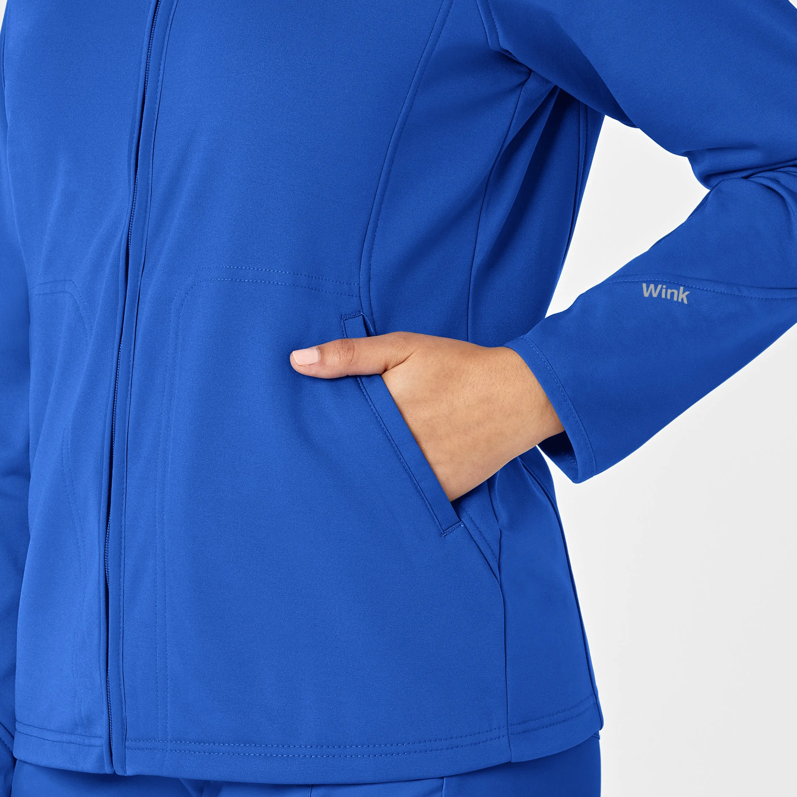 Layers 8209 Fleece Full Zip Jacket Royal