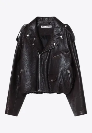 Leather Biker Jacket